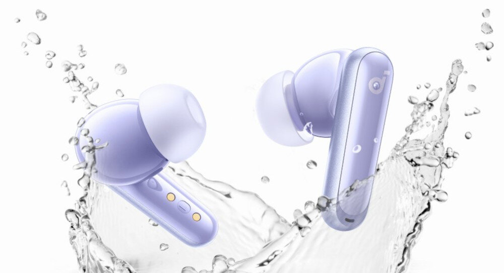 Słuchawki dokanałowe SOUNDCORE P40i ANC wodoodporne IPX5 zachlapania, słuchawki dokanałowe otoczone wodą