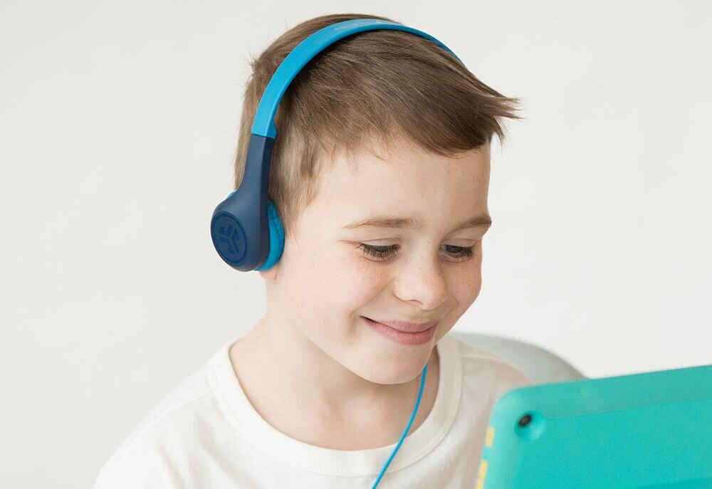 Słuchawki nauszne JLAB JBuddies Pop bezpieczna glosnosc ograniczone