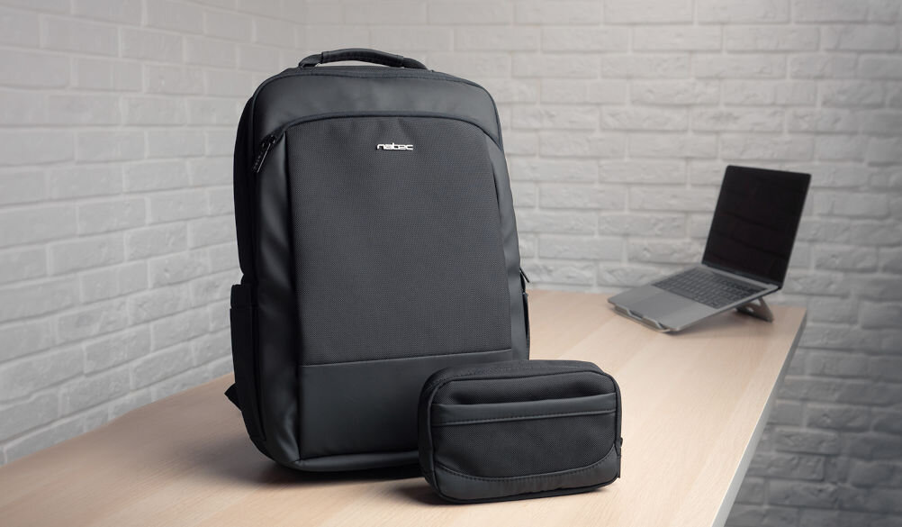 Plecak na laptopa NATEC Kudu Plus 15.6 cali Czarny
