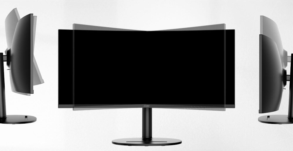 Monitor MSI Modern MD342CQP 34 3440x1440px 120Hz 1 ms [MPRT] Curved regulacja podstawa ergonomia