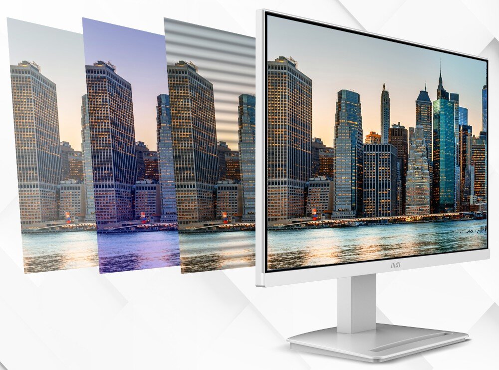 Monitor MSI Pro MP2412W 23.8 1920x1080px 100Hz 1 ms [MPRT] ochrona wzroku migotanie niebieskie światło certyfikat