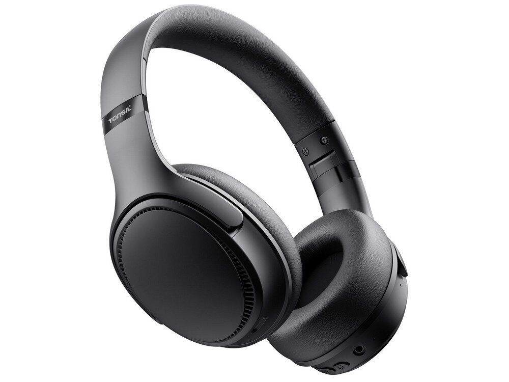 Słuchawki nauszne TONSIL R35BT Pro ANC jakość  widok od dołu  