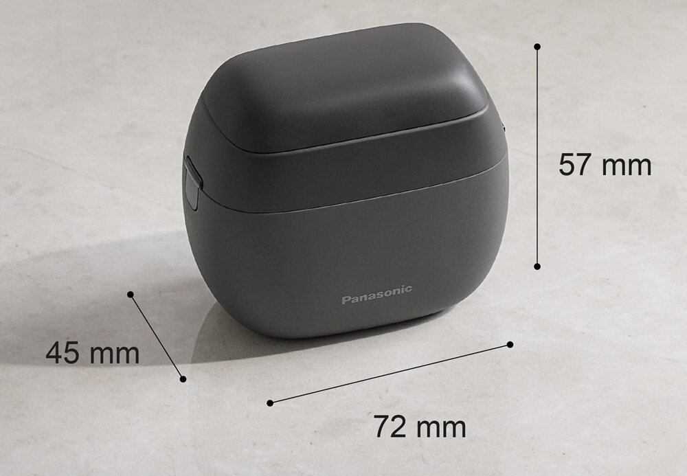 Golarka PANASONIC ES-PV3B-K803 Na mokro i sucho kompaktowe wymiary, praktyczne etui, w czasie podróży, zawsze tam, gdzie ty, schludny wygląd
