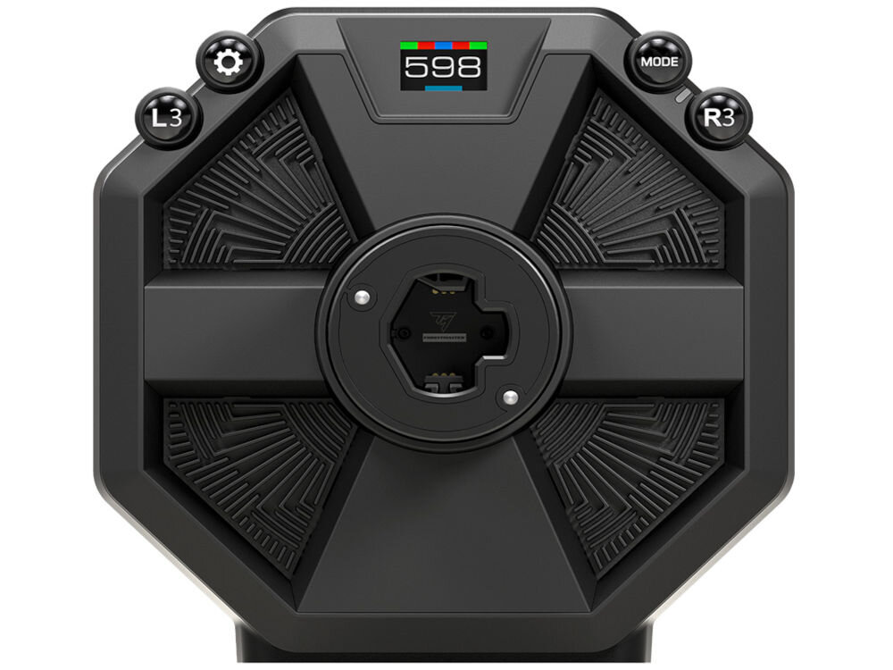 Кермо THRUSTMASTER T598 з прямим осьовим приводом (PS4/PS5/PC) Базова презентація на білому фоні Екосистема Thrustmaster Заміна керма SPORTCAR іншими моделями із серії Wheel Add-On Сумісність