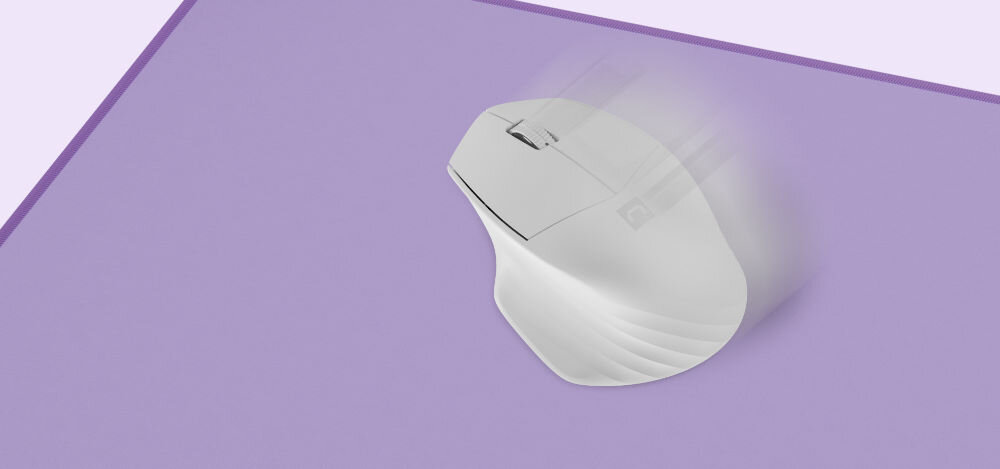 Podkładka NATEC Colors Series Pure Lavender XL
pracuj wygodnie, gładka powierzchnia podkładki, antypoślizgowa podstawa,
mysz na podkładce, cień symbolizujący ruch myszy