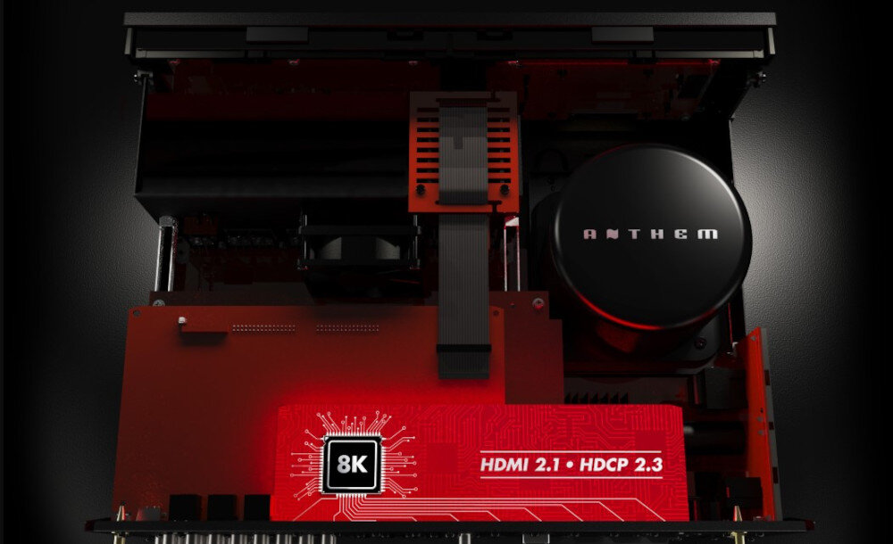 Amplituner ANTHEM MRX-540 - Synchronizacja, hdmi 2.1 osbługje hdr10+