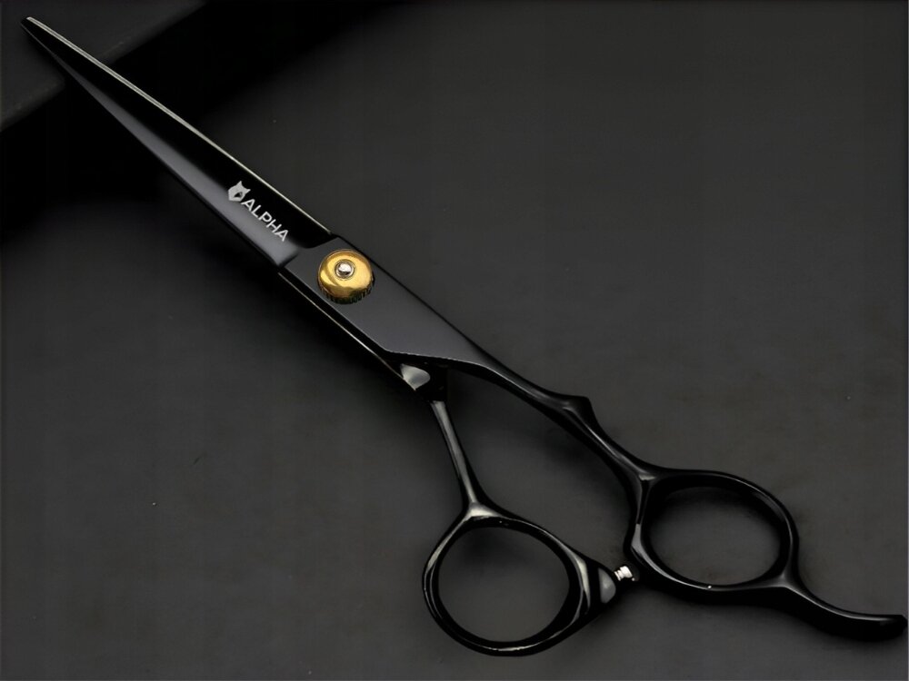 Zestaw ALPHA Barberski BAR-02 ergonomiczny kształt, podpórka na palec, mniejsze zmęczenie dłoni