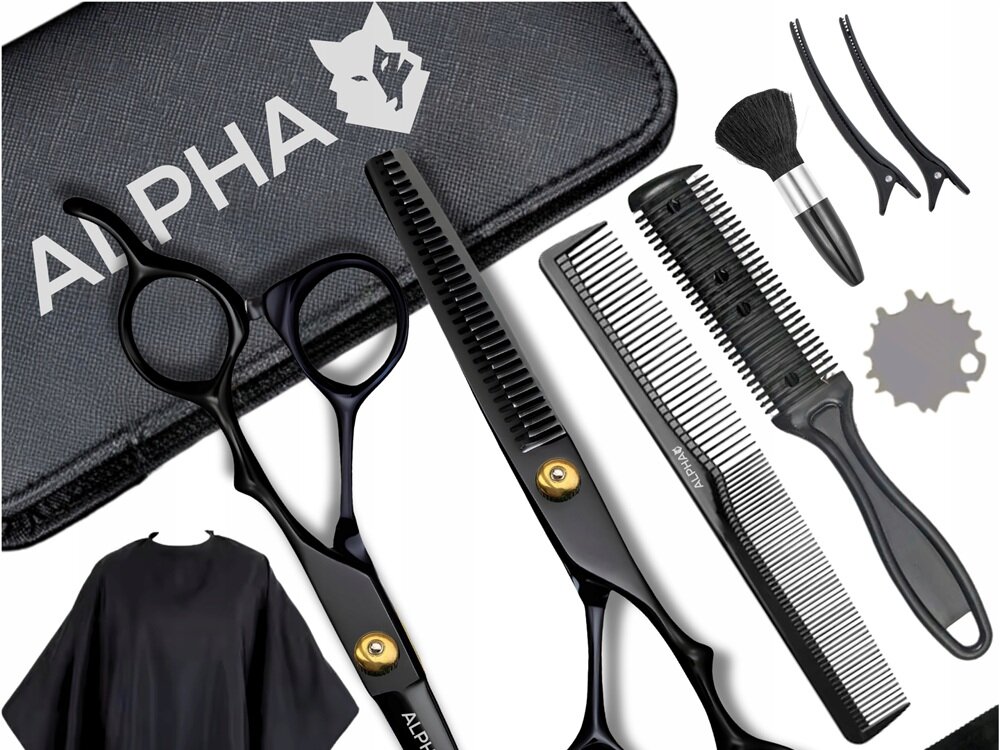 Zestaw ALPHA Barberski BAR-02 etui w zestawie,  wszystko w jednym miejscu, ochrona przed uszkodzeniem