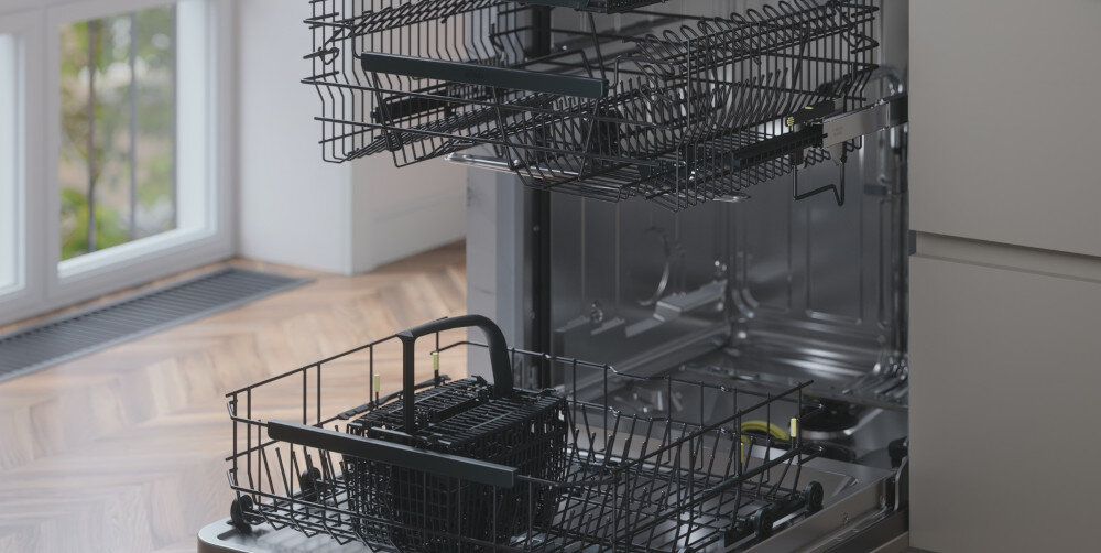 Zmywarka ASKO DWCBI231.S/1 elastyczne kosze maksymalna wygoda wysokość zmiana wysuwanie trwała stal