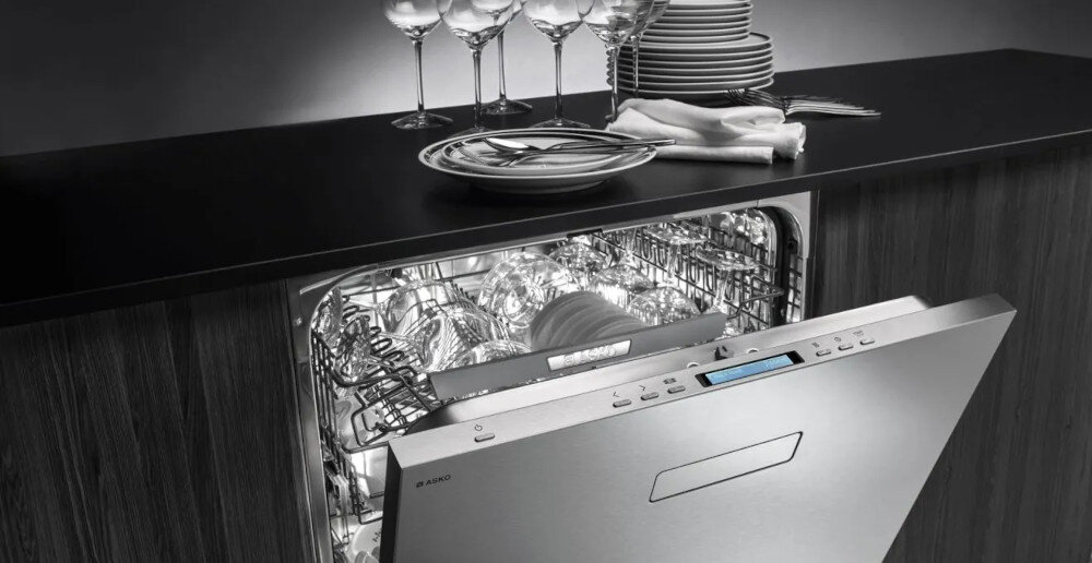 Zmywarka ASKO DWCBI231.S/1 wnętrze XL wymiary dużo miejsca kosze zmiana regulacja