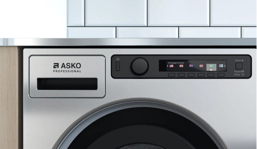 Pralka ASKO WMC6742V.T panel LCD EasyControl łatwy intuicyjny wygoda precyzja