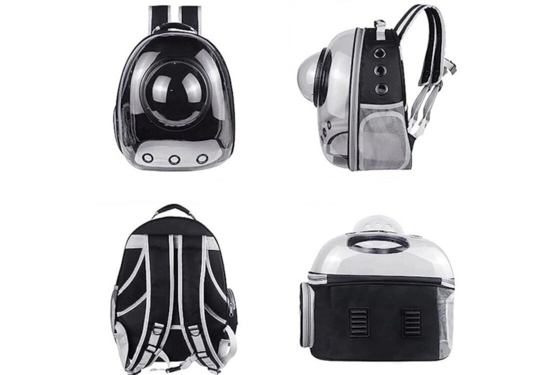 Transporter EXTRALINK PET-997 Miejsce na potrzebne akcesoria Dodatkowe kieszenie zabranie smyczy, karmy czy ulubionej zabawki ułatwienie organizacja wyjazd