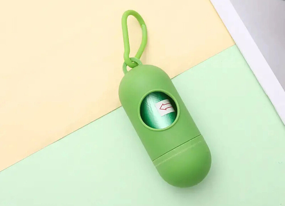 Pojemnik do smyczy EXTRALINK Pet-780 wygląd design tło prezentacja wizualizacja Higieniczne spacery