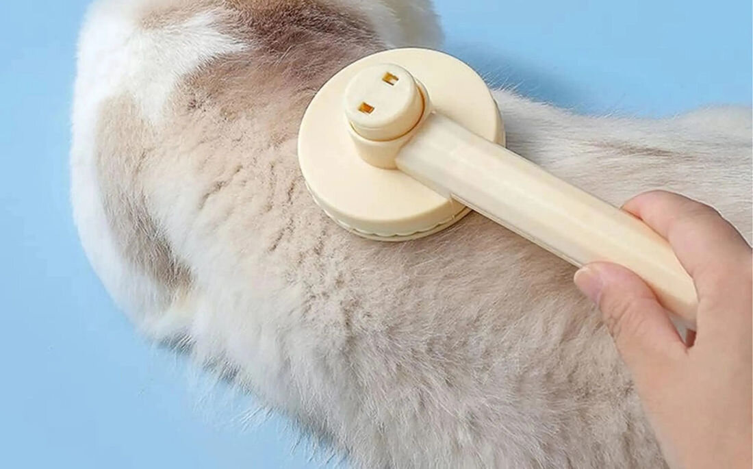 Szczotka do sierści EXTRALINK PET-816 Uniwersalne zastosowanie przy sierści krótkiej, długiej, wełnistej czy szorstkowłosej