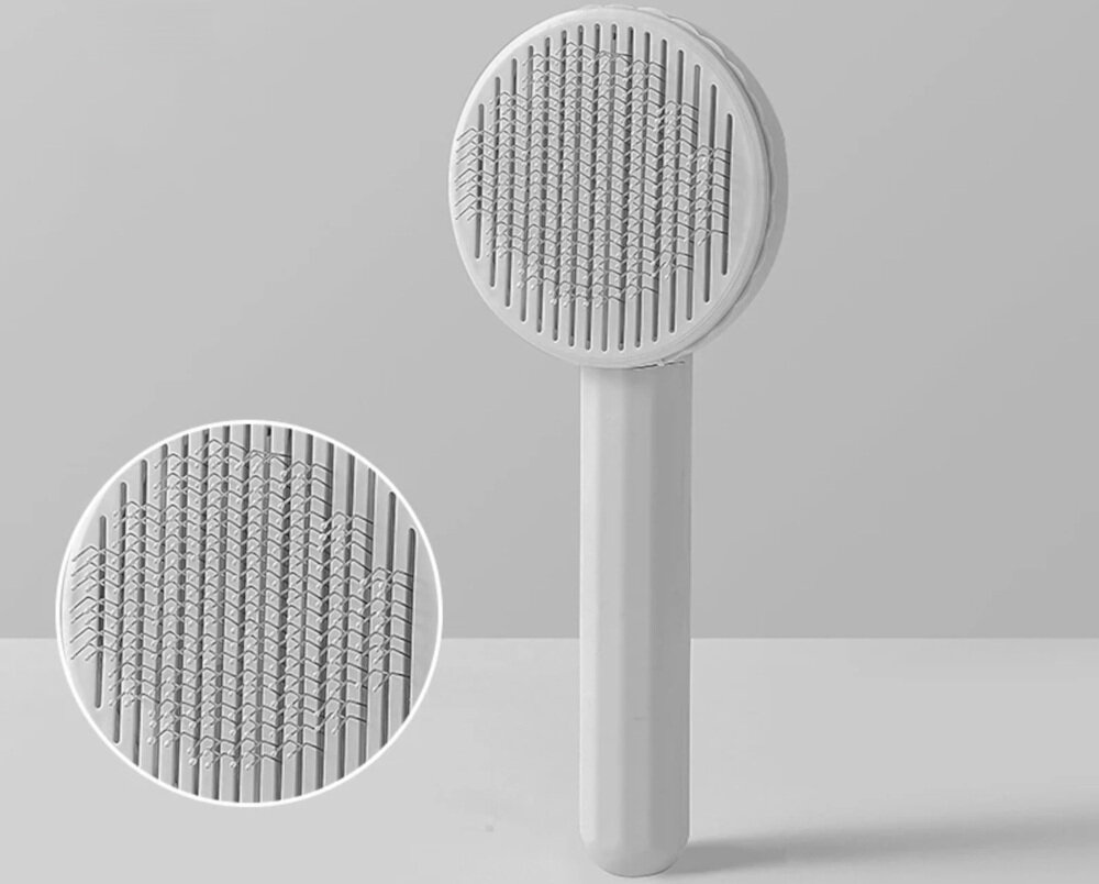 Szczotka do sierści EXTRALINK PET-817 Wygodne codzienne czesanie Ergonomiczny uchwyt  pewny chwyt