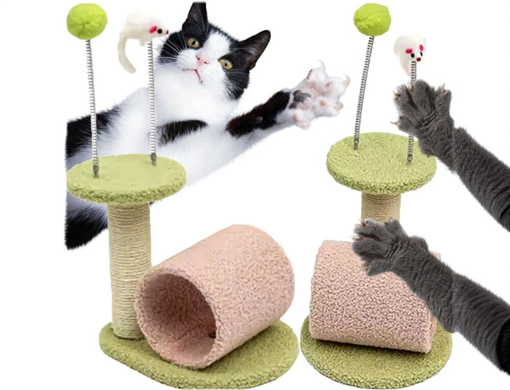 Drapak dla kota EXTRALINK Pet-769 Komfort i zabawa dla kota wygląd design tło prezentacja wizualizacja