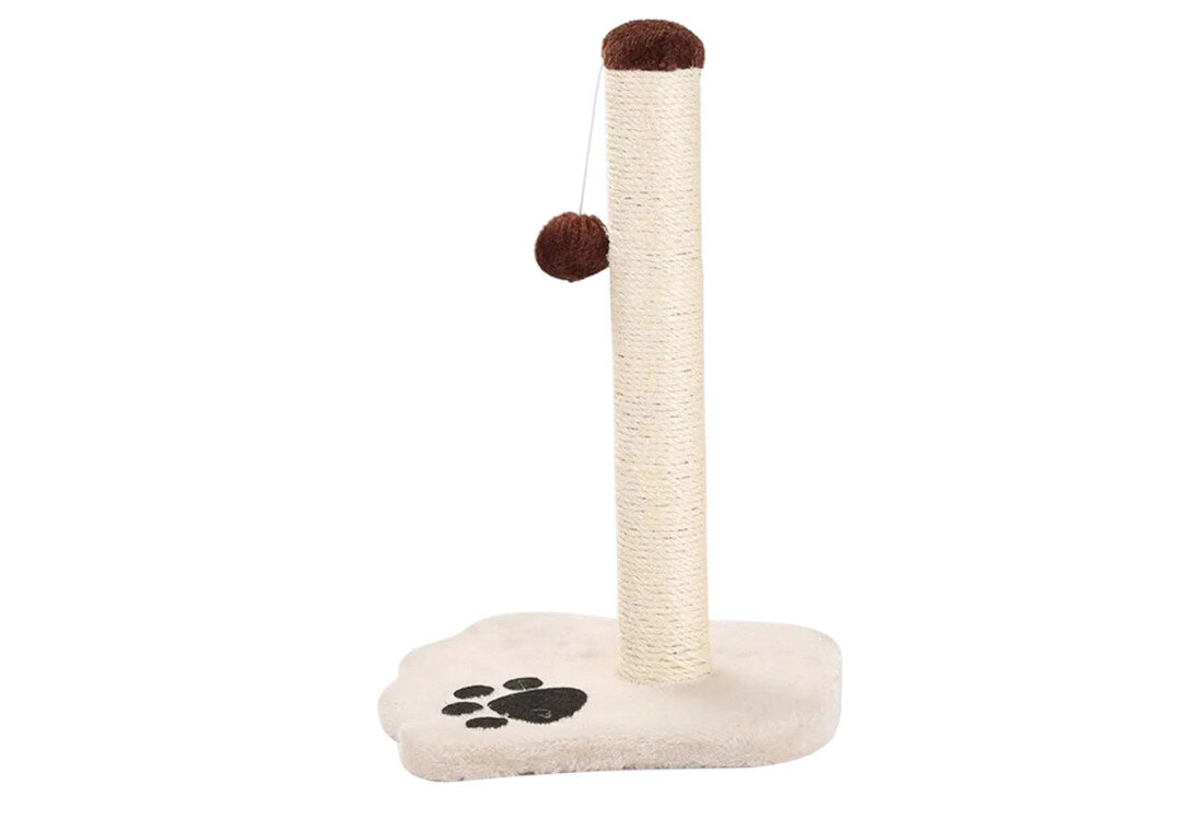 Drapak dla kota EXTRALINK Pet-774  Wysoka jakość materiałów Sizalowy słupek, miękki plusz i trwałe elementy konstrukcyjne bezpieczne dla zwierząt i łatwe w utrzymaniu czystości ułatwienie pielęgnacja