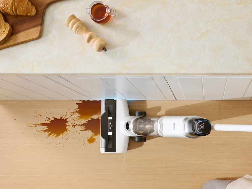 Odkurzacz MOVA K10 Pro sprzątanie przy krawędziach