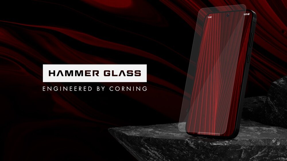 Szkło hartowane HAMMER GLASS Corning opis