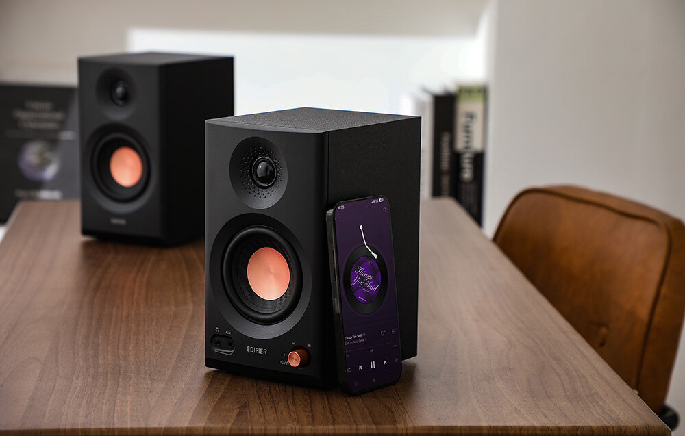 Głośniki EDIFIER MR3 bluetooth opcja polaczen interfejs audio