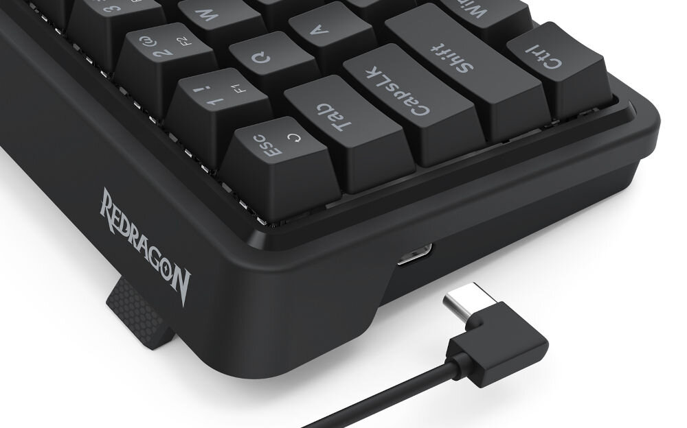 Klawiatura REDRAGON K709-RGB Nova wszechstronna kompatybilność, odłączany kabel USB-A / USB-C o długości ok. 150 cm, kompatybilność z systemami Windows, MacOS, Linux,
intuicyjna obsługa, uniwersalność