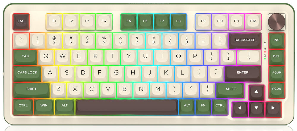 Klawiatura REDRAGON K681CCG-RGB-PRO Cyrus
zyskaj przewagę w grze, produkt na biurku, monitor, gamepad