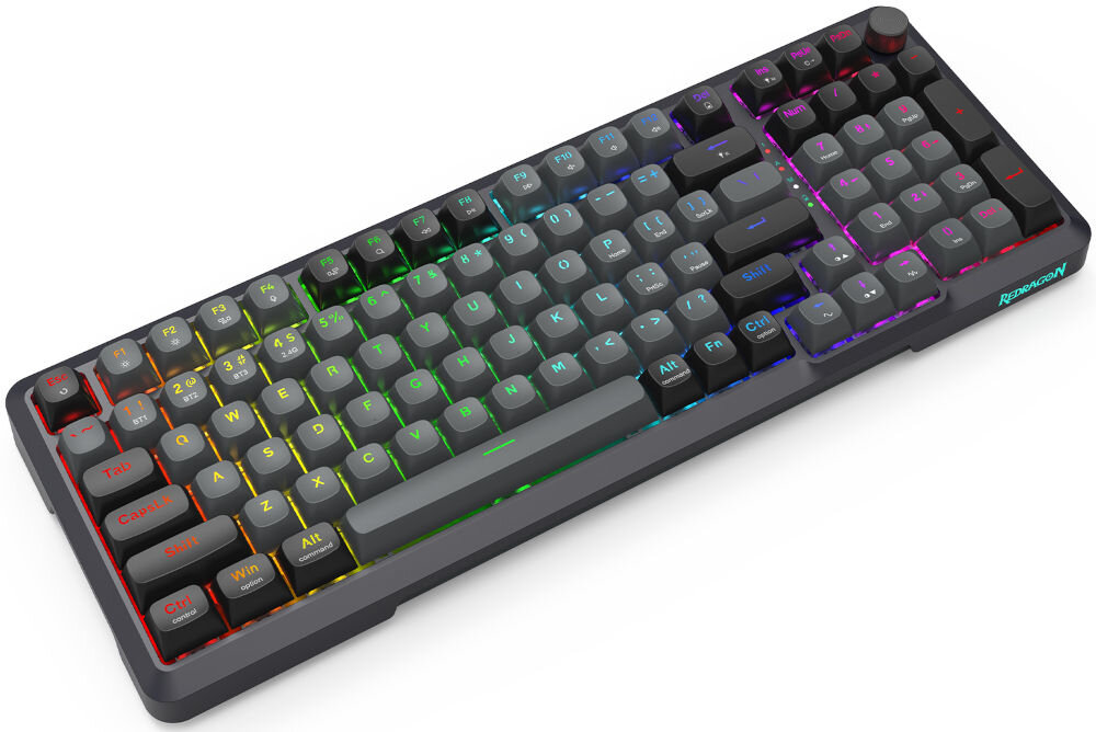 Klawiatura K688GB-RGB-PRO Bragi
wytrzymałe klawisze PBT wykonane w technologii Double Injection PBT, ciemna, stonowana kolorystyka produkt na białym tle