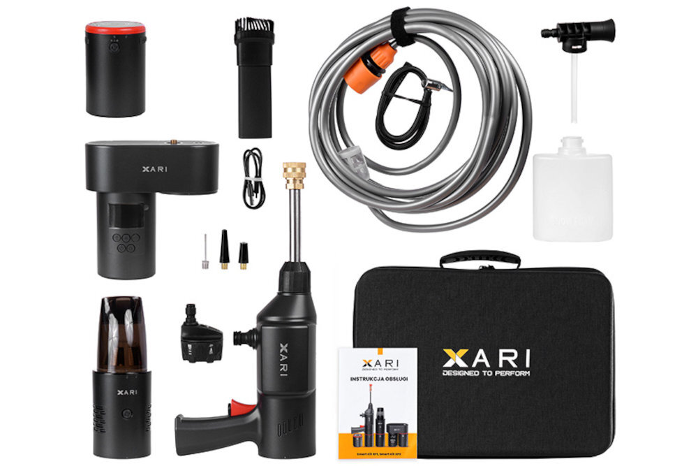 XARI Smart Kit XP1 w ogrodzie czyszczeniu podjazdu, myciu tarasu czy mebli ogrodowych różnorodnym końcówkom i akcesoriom piłki, dmuchane zabawki materace lodówkę turystyczną