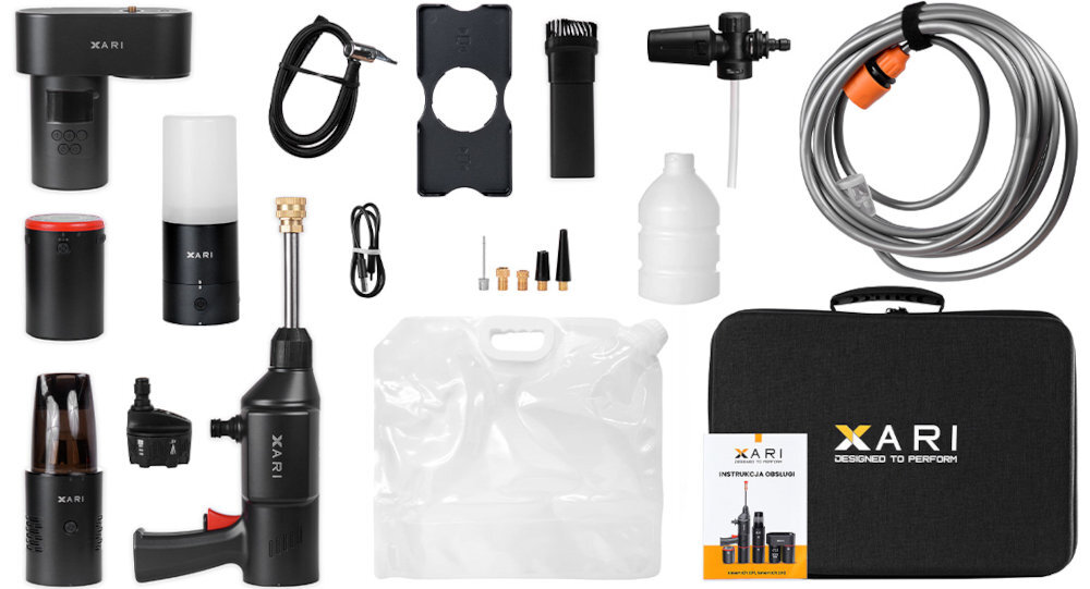 XARI Smart Kit XP2 w ogrodzie czyszczeniu podjazdu, myciu tarasu czy mebli ogrodowych różnorodnym końcówkom i akcesoriom piłki, dmuchane zabawki materace lodówkę turystyczną
