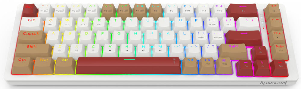 Klawiatura K677WLR-RGB-PRO Rammus
zabierz ją wszędzie, kompaktowe wymiary ok. 311 x 124 x 36 mm, lekka konstrukcja ok. 0,5 kg, odłączany przewód USB-C / USB-C
produkt na białym tle
