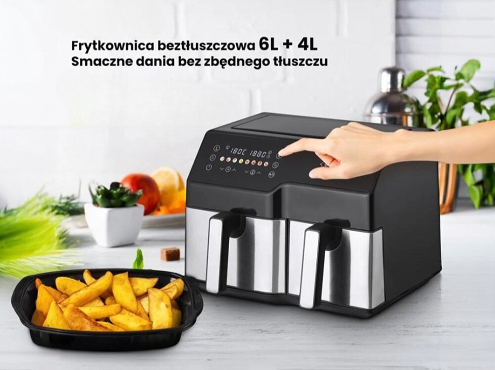 Air Fryer Frytkownica beztłuszczowa EXTRALINK SJ-1000  kv początek opisu