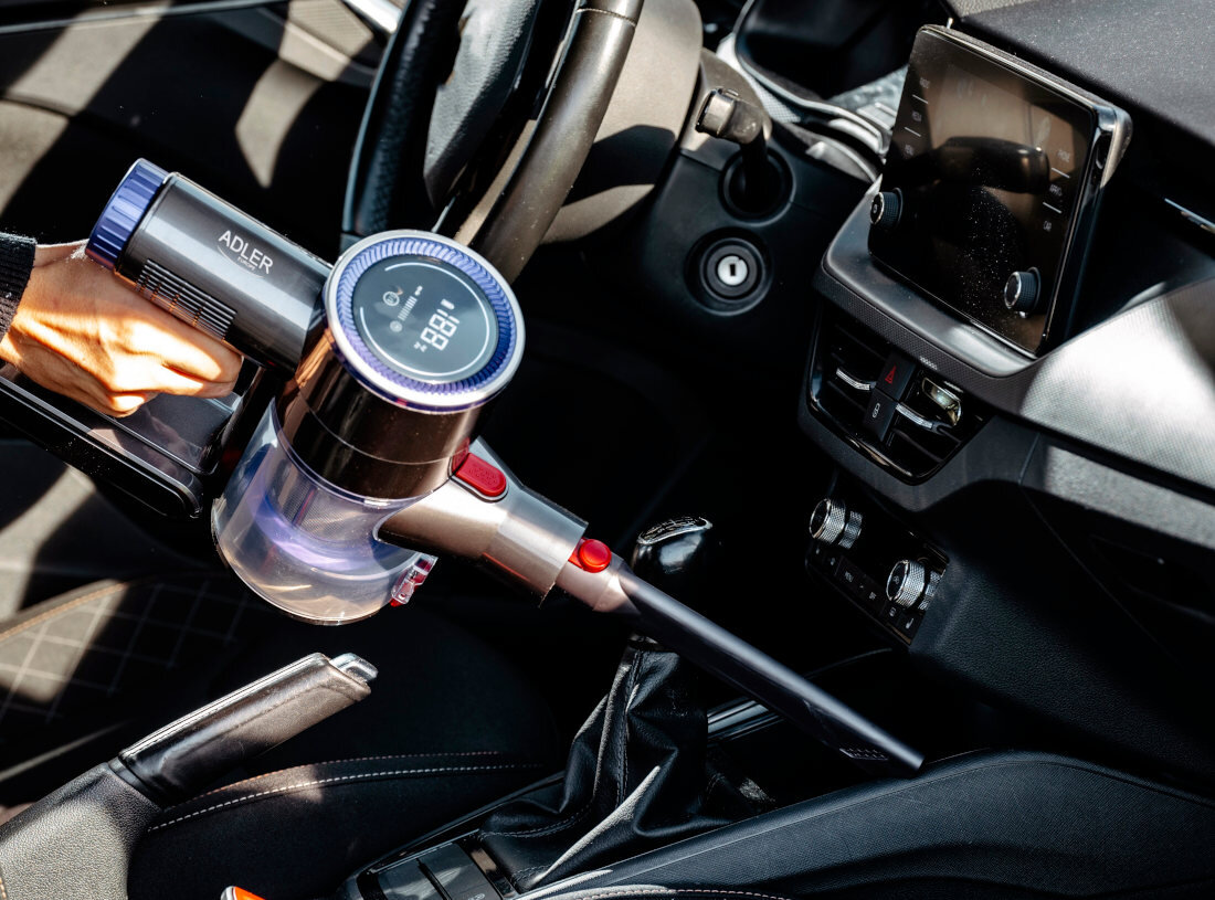 Odkurzacz ADLER AD 7061 Czystość bez alergenów usuwa kurz, roztocza i sierść zwierząt System filtracji z filtrem HEPA 13 