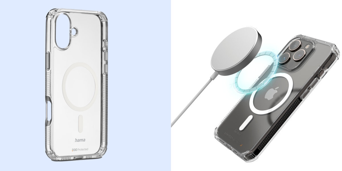 HAMA Extreme Protect MagCase magnetycznemu pierścieniowi kompatybilne z technologią MagSafe ładowanie bezprzewodowe