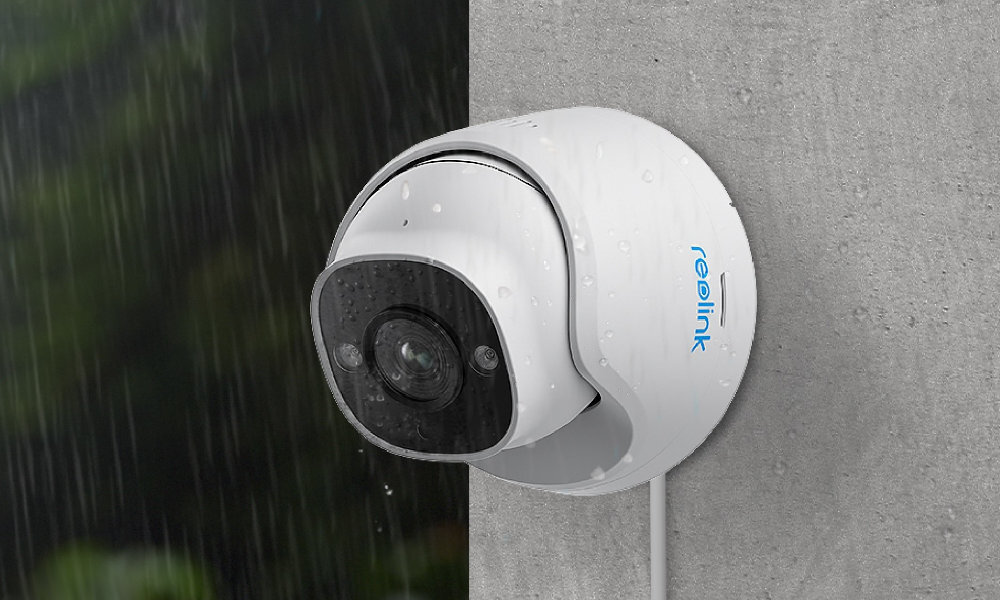 Kamera REOLINK P324 PoE IP67 odporność na kurz, deszcz oraz inne trudne warunki atmosferyczne intensywne opady deszczu czy silne wiatry bezpieczeństwo i monitorowanie bez przerw
