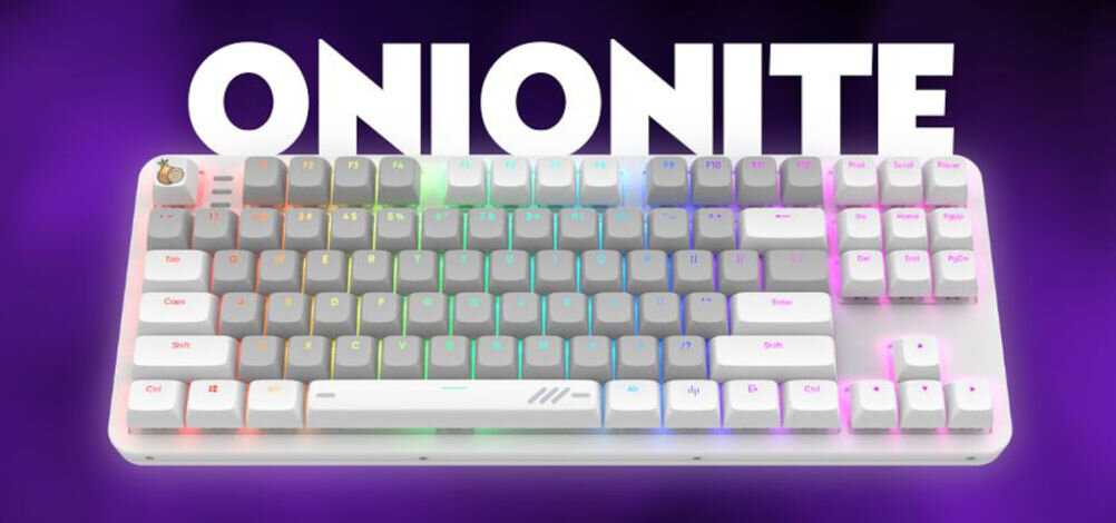Klawiatura DARK PROJECT ALU87 Onionite Wireless