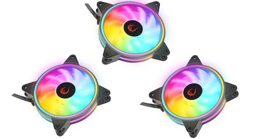 RAMPAGE Coolwind F3 Chłodzenie procesora CPU 3 wentylatory 120mm ARGB + kontroler płynność chłodzenia