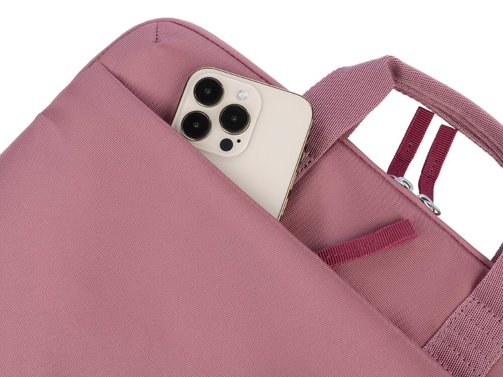 Torba na laptopa Tucano Smilza 100 procent PET z recyklingu regulowany pasek na ramię podwójne uchwyty