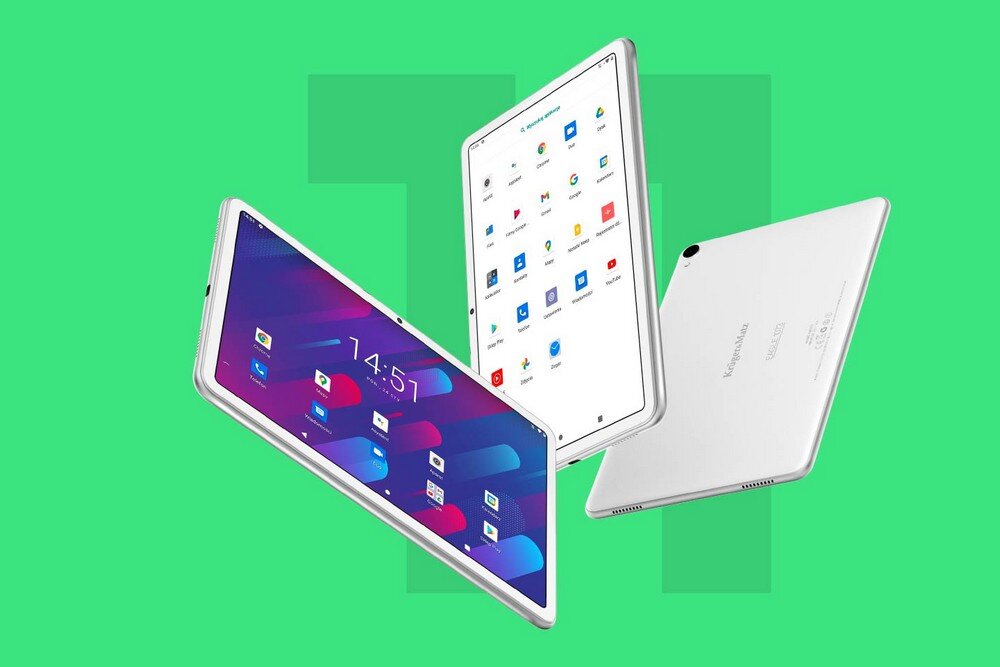 Tablet KRUGER&MATZ Eagle 1073 ekran bateria aparat procesor ram pamięć pojemność rozdzielczość zdjęcia filmy opis dane cechy blokady system łączność wifi bluetooth obudowa szkło odporność porty muzyka transfer sieć przekątna matryca waga czujniki