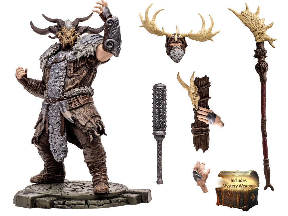 Figurka MCFARLANE Diablo 4 Action Druid cechy charakterystyczne