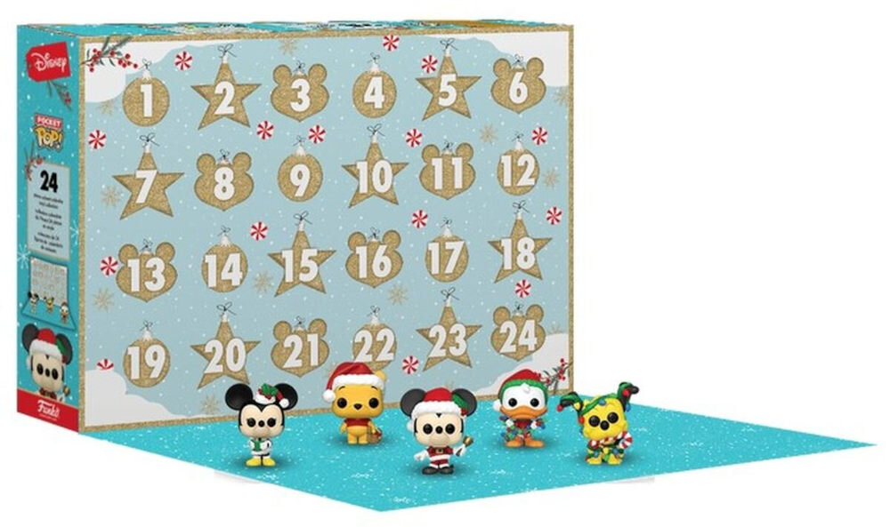 Zestaw figurek FUNKO POP Kalendarz adwentowy Disney Gwiezdna przygoda rozbudowa kolekcja magia święta przygoda odległa galaktyka radosne chwile