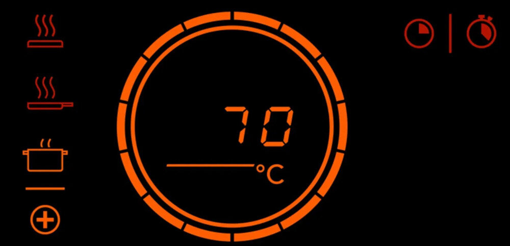 Płyta indukcyjna ASKO HID352GC Celsius°Cooking programy funkcje możliwości tryby gotowania 3 wysokie niskie temperatury podgrzewanie smażenie sous vide
