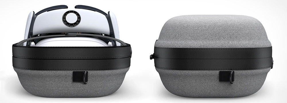 Etui BOBOVR C3 do gogli VR
			prezentacja zamkniętego i otwartego etui na jasnym tle wysokość łatwe przechowywanie utrzymanie porządku
