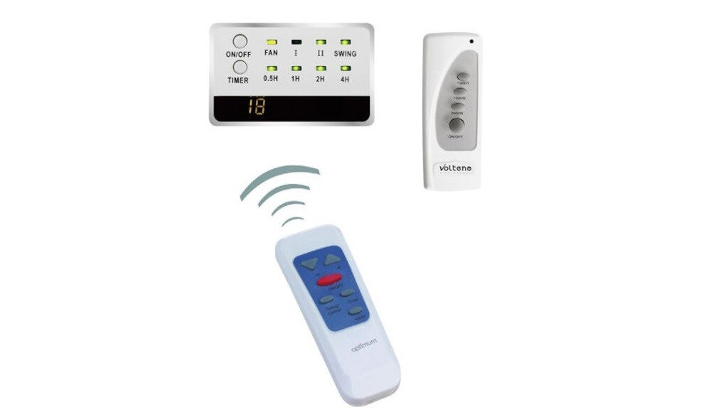 Kurtyna powietrzna OPTIMUM KP-1000 wyświetlacz LCD timer parametry dotyczące dni tygodnia