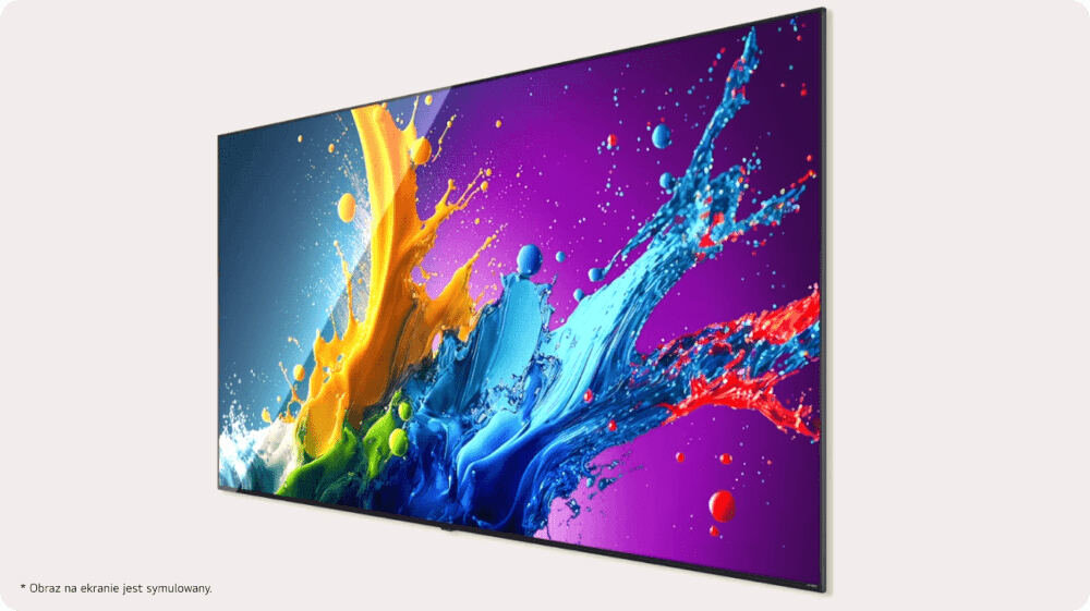 Telewizor LG 86QNED80T6A - Dobra jakość obrazu