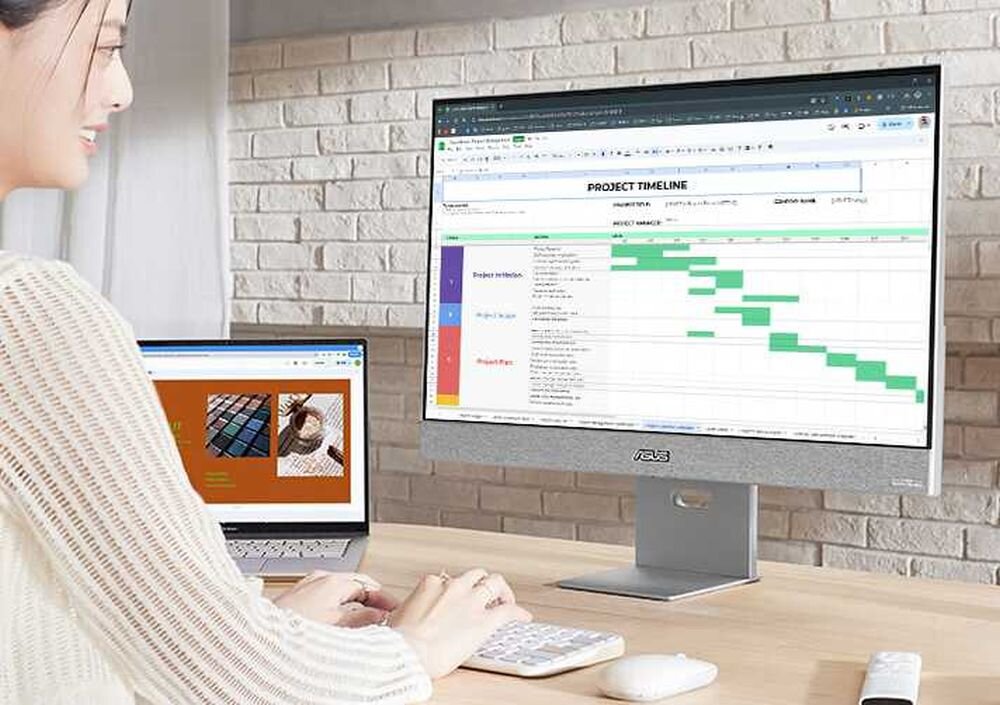 Monitor ASUS ZenScreen Smart MS27UC - Multi-View