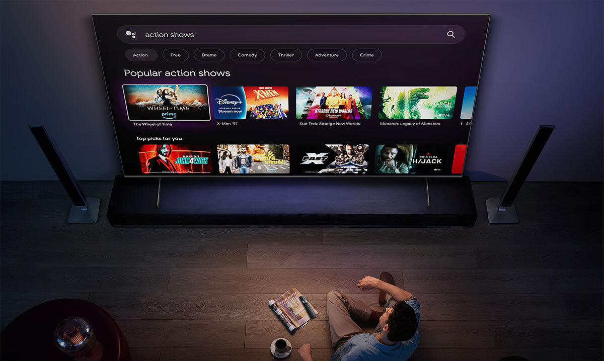 Telewizor XIAOMI Max 2025 100 - Intuicyjne sterowanie głosem