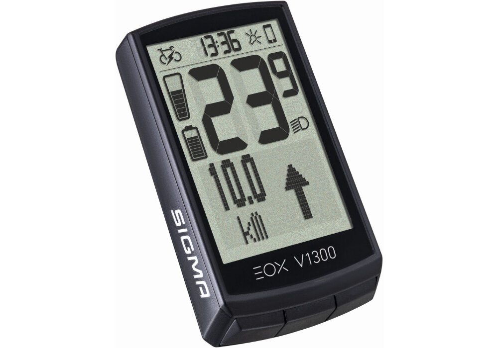 Licznik rowerowy SIGMA Eox View 1300 Standard Czarny
