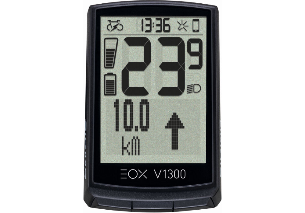 Licznik rowerowy SIGMA Eox View 1300 Standard Czarny
