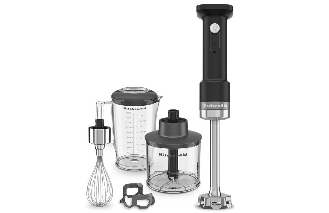 Blender KITCHENAID 5KHBRV75BM Wielofunkcyjny kielich pokrywka podstawa przechowywanie potrawy przygotowywanie