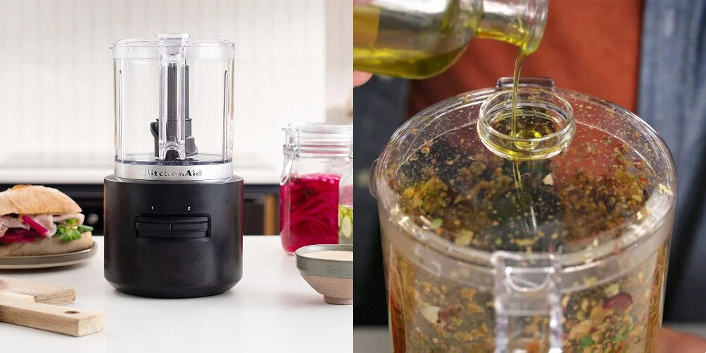 Malakser KITCHENAID 5KFCR500BM Czarny Pojemna misa pojemność wykonanie tworzywo BPA free szklana pokrywa wkraplacz